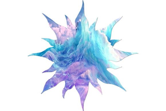 Artic Burst 502: Starburst Crystal Decoration