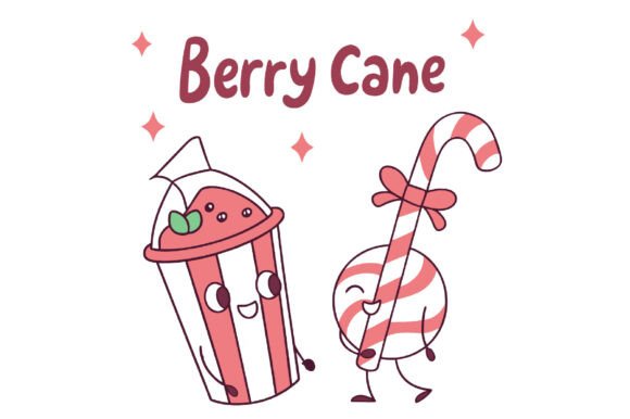 Berry Cane Christmas PNG: High-Quality, Versatile Digital Art for Holiday Creativity