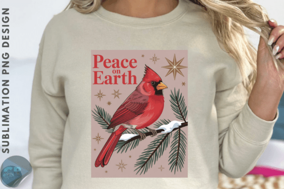 Christmas Peace on Earth Sublimation