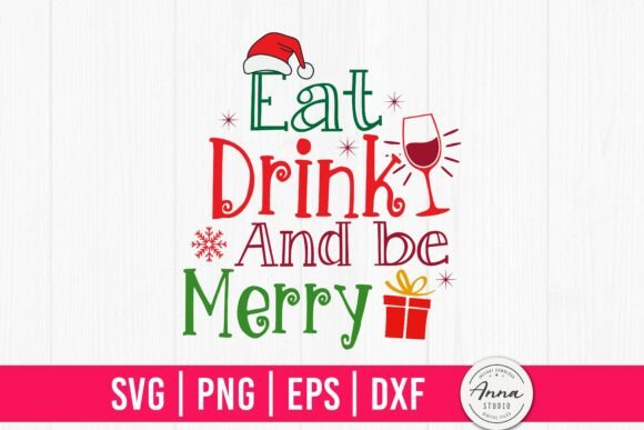 Eat Drink and Be Merry SVG