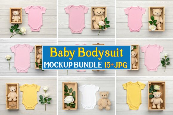 Free Baby Bodysuit Mockup Bundle 52: Real-World Design Flexibility for Creators, Sellers & Small Brands