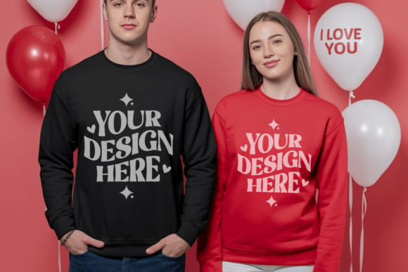 Gildan Valentine Couple T-shirt Mockup 1: A Practical Guide for Realistic Apparel Presentation