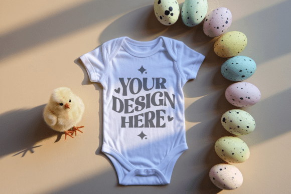 Rabbit Skins 4400 Baby Bodysuit Mockup: A Practical Asset for Designers and Small Brands