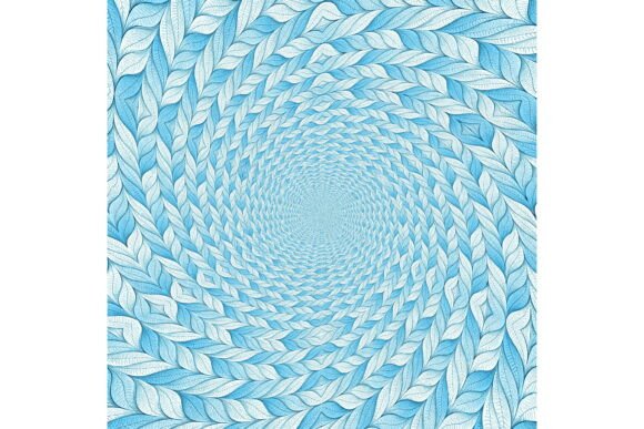 So BLUE PubliKado 513: A Versatile, High-Resolution Kaleidoscopic Blue Pattern for Creative Professionals