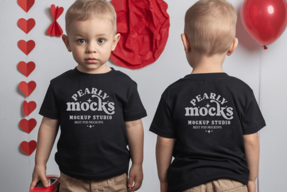 Valentine BC3001T Kids T-shirt Mockup 42: A Practical Guide for Designers