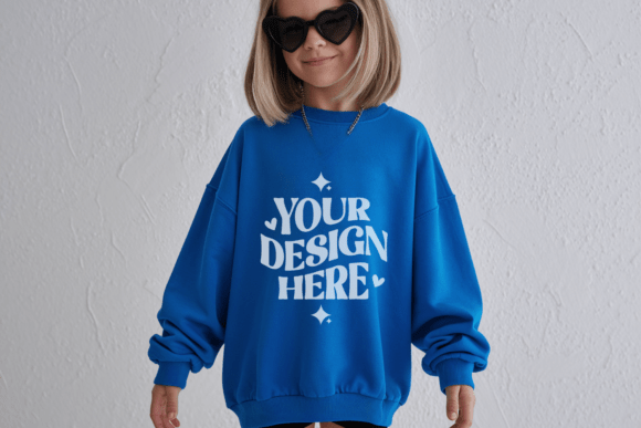 Valentine Gildan 18000B Kids Mockup 31