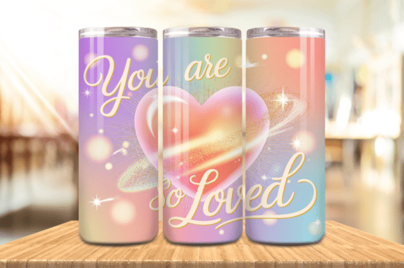 You Are So Loved Tumbler Wrap, 20oz Skin